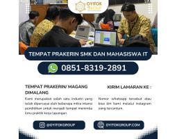 Tempat Prakerin SMK dan Mahasiswa IT - Malang 