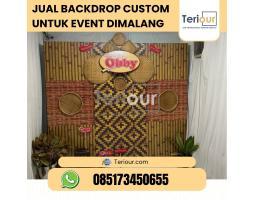 Jasa Backdrop Custom untuk Event - Malang 