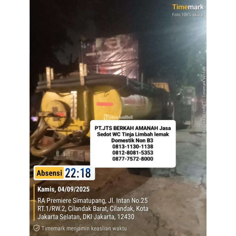 Jasa Sedot Wc, Berkah Amanah - Bekasi