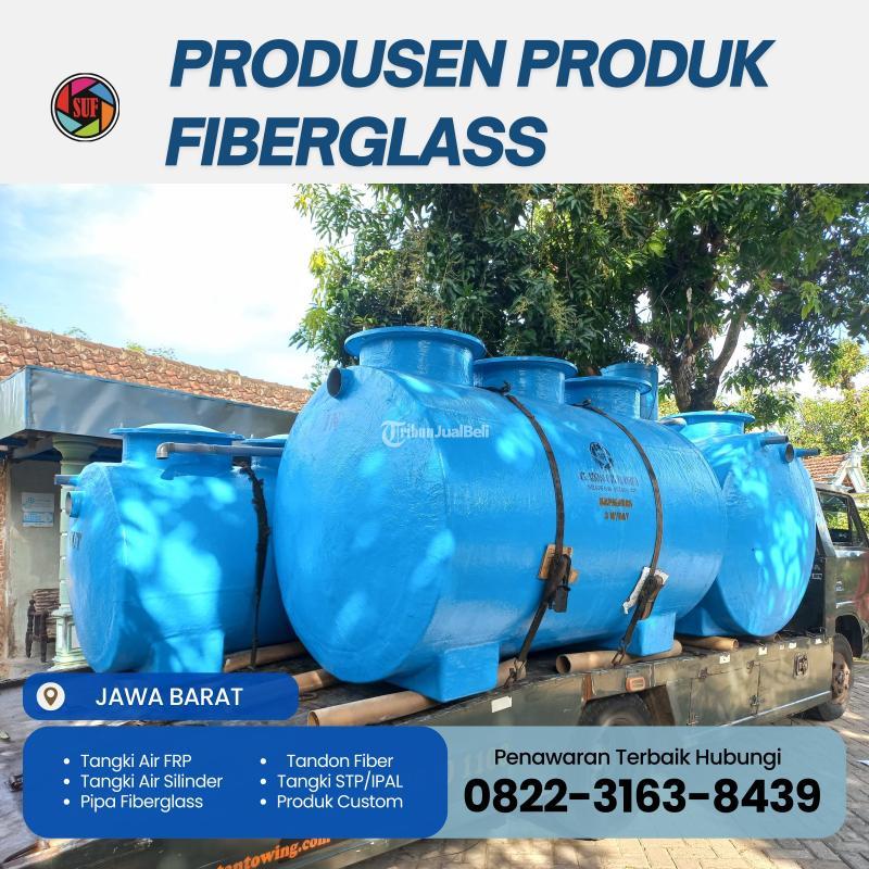Tangki IPAL Fiberglass Untuk Penuhi Standart Lingkungan - Bandung Kota