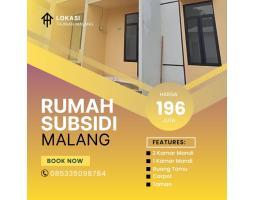 Dijual Rumah Subsidi Tipe 30 Dekat Dengan Fasilitas Publik - Malang