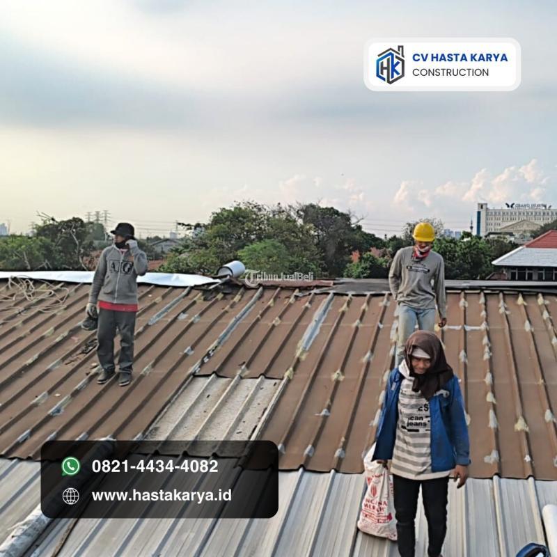 Jasa Pemasangan Aluminium Foil Atap di Sidoarjo Surabaya CV Hasta Karya - Sidoarjo