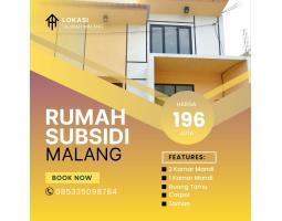 Dijual Rumah Subsidi Modern Tipe 30 2KT 1KM Legalitas SHGB- Malang 