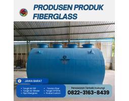 Tangki Pengolah IPAL Tangki Limbah Fiber Siap Pasang Proyek Siap Jalan - Karawang