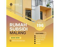 Dijual Rumah Tipe 30 2KT 1KM Legalitas SHGB - Malang 