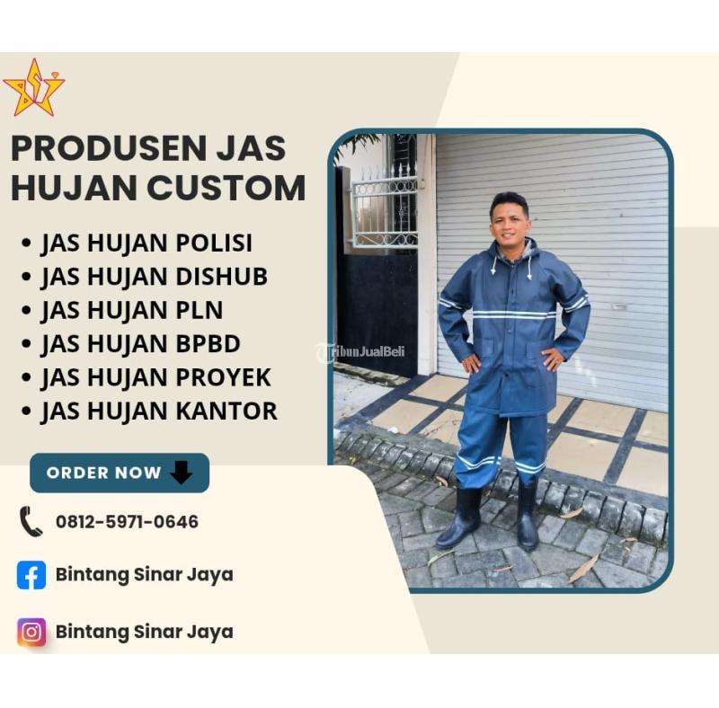 Produsen Jas Hujan Custom - Sidoarjo