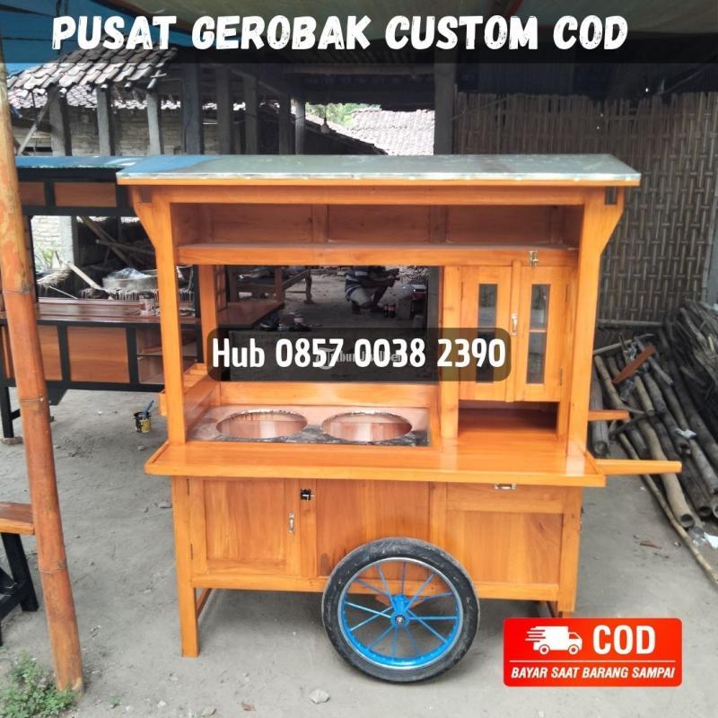 Pembuat Gerobak Mie Ayam Depan Rumah Kec Masaran Bayar COD Free Ongkir - Sragen