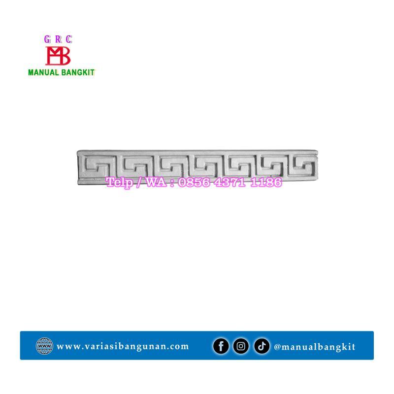 Lis Dinding Beton Cor Motif Mandarin - Magelang