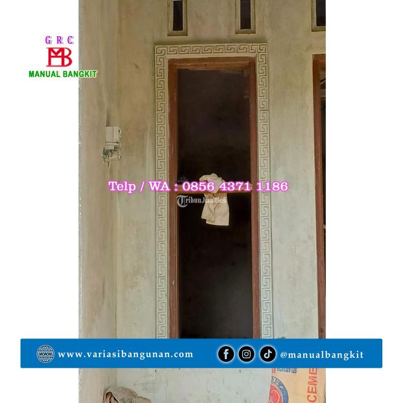 Lis Dinding Beton Cor Motif Mandarin - Magelang