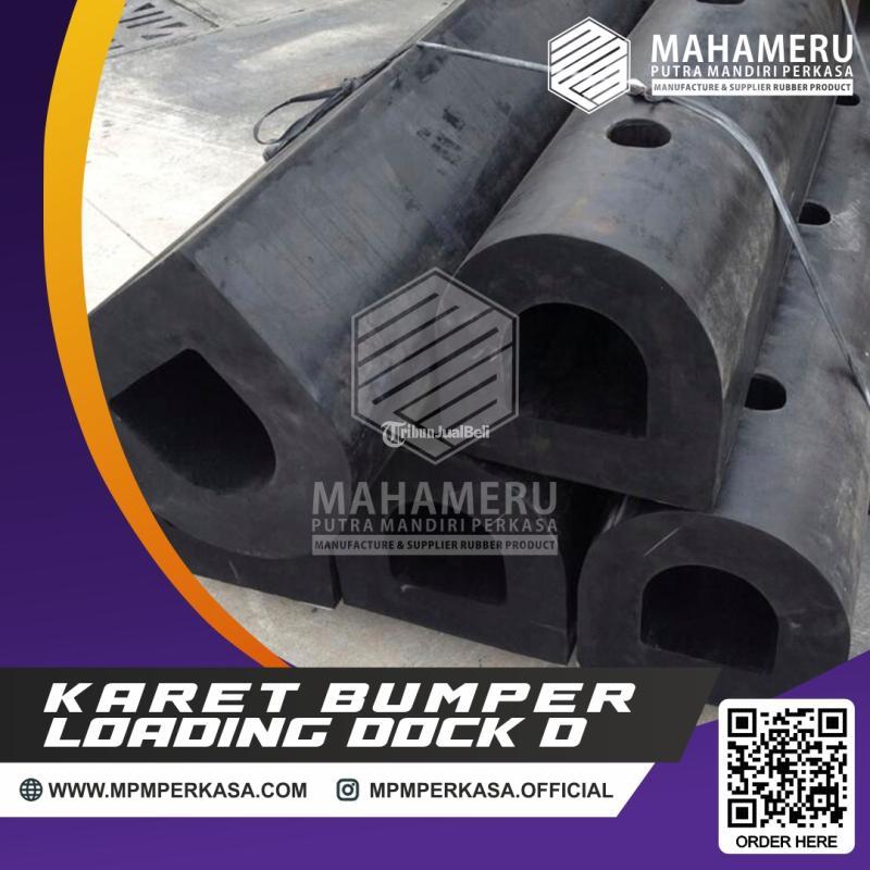 Karet Bumper Loading Dock D Pelindung Tabrakan Area Bongkar Muat Berkualitas Tinggi - Malang