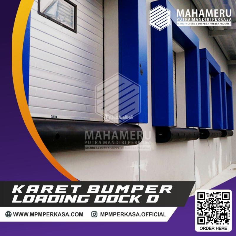 Karet Bumper Loading Dock D Pelindung Tabrakan Area Bongkar Muat Berkualitas Tinggi - Malang