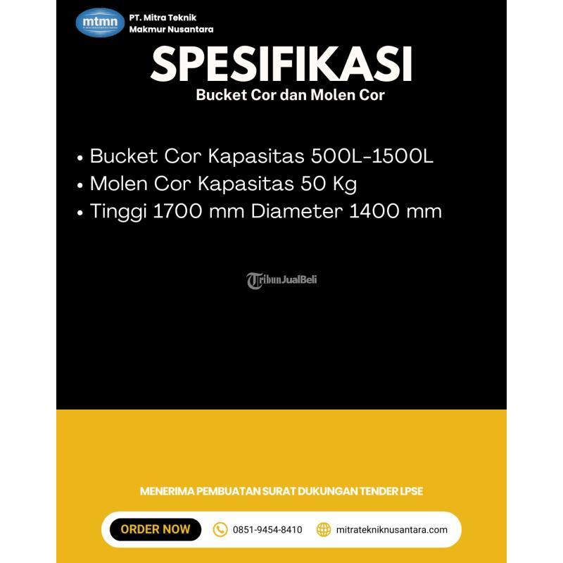 Sewa Alat Cor Beton Molen Cor Bucket Cor - Madiun