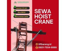 Sewa Crane Rooftop 2 Ton - Sukabumi