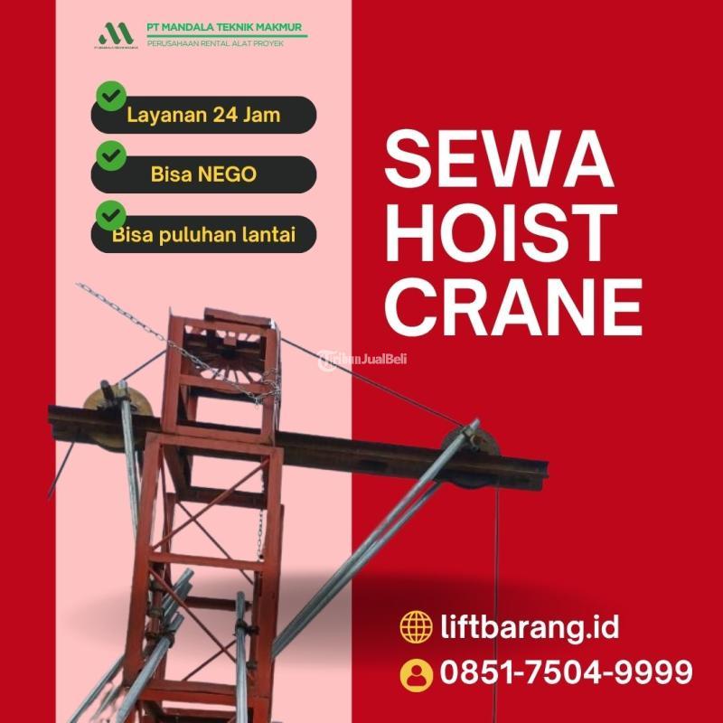 Sewa Crane Rooftop 2 Ton - Sukabumi