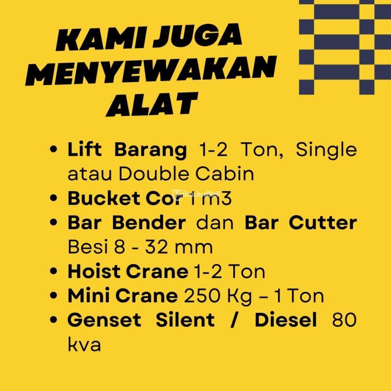 Sewa Crane Rooftop 2 Ton - Sukabumi