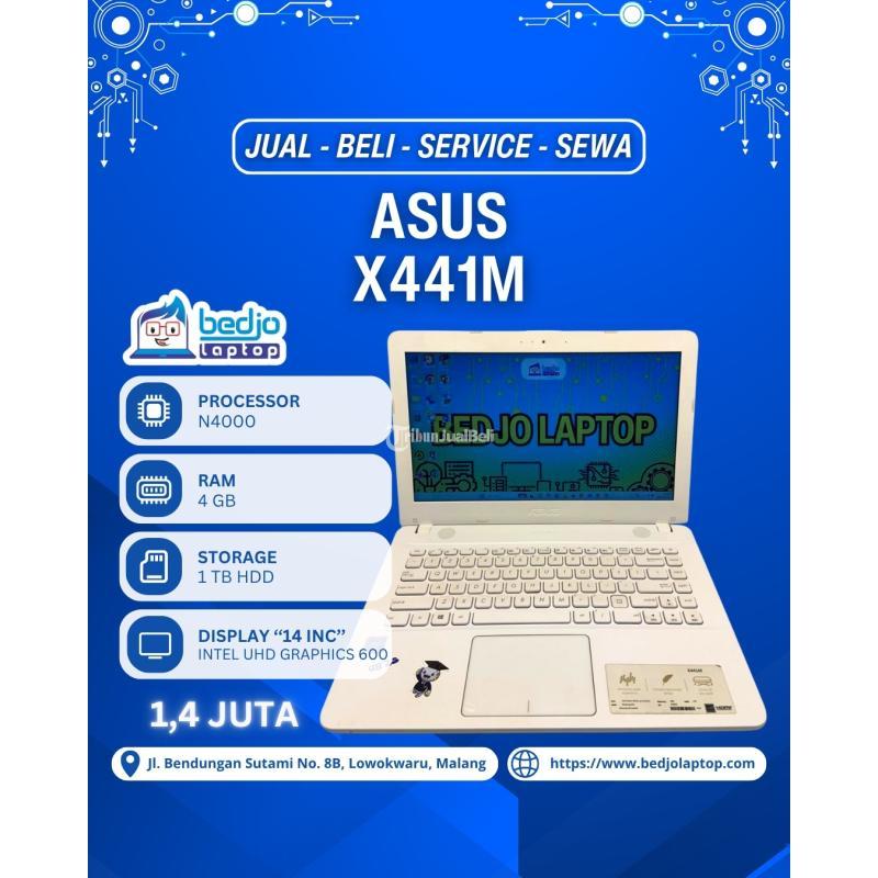 Dijual Laptop Bekas, Asus X441m, Ram 4gb, Windows 10 - Malang