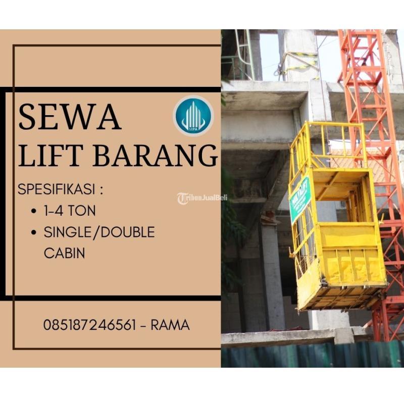 Sewa Lift Barang 1-4 Ton - Bandar Lampung 