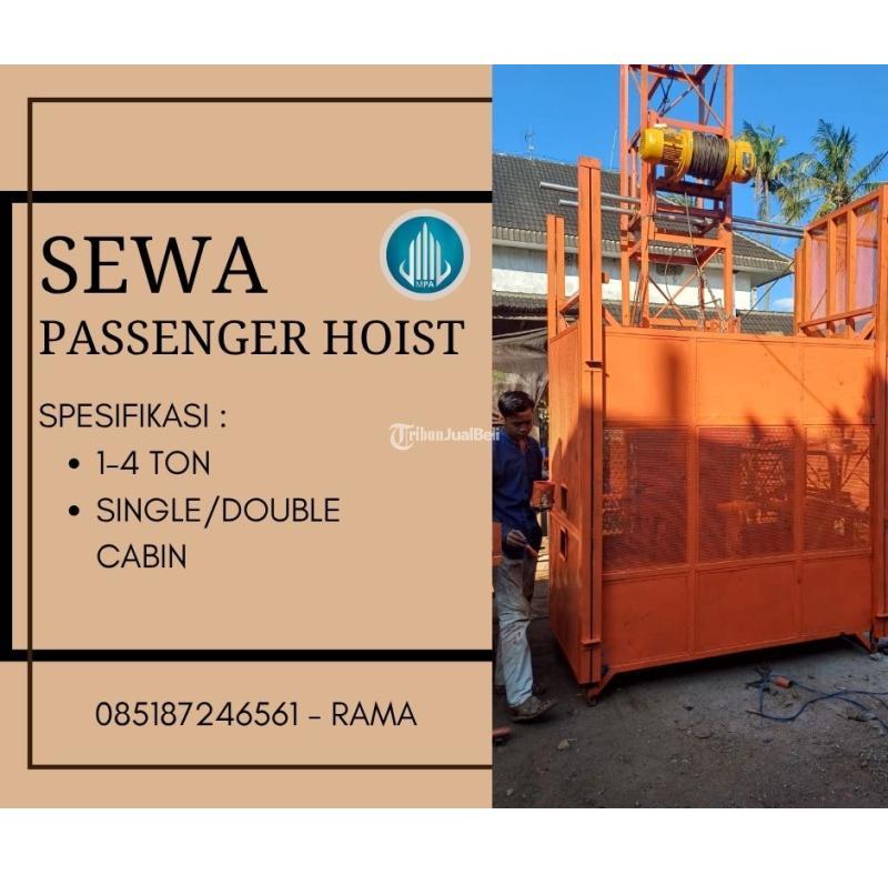 Sewa Passenger Hoist 1-4 TON - Bandar Lampung 