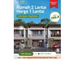 Jual Rumah Tipe 80 di Palm Residence Jangkang 9 Menit Dari Maguwo Dan Kampus Uii Jogja - Sleman