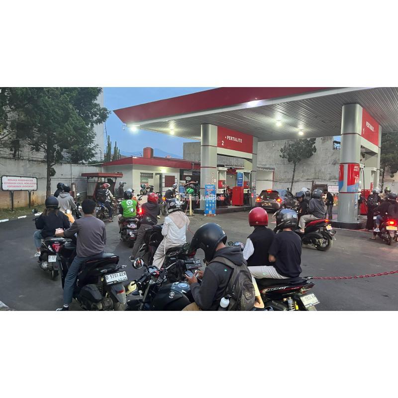Dijual Kantor SPBU beserta Tanahnya Luas 2.216 m2 Sangat Strategis - Bandung Kota