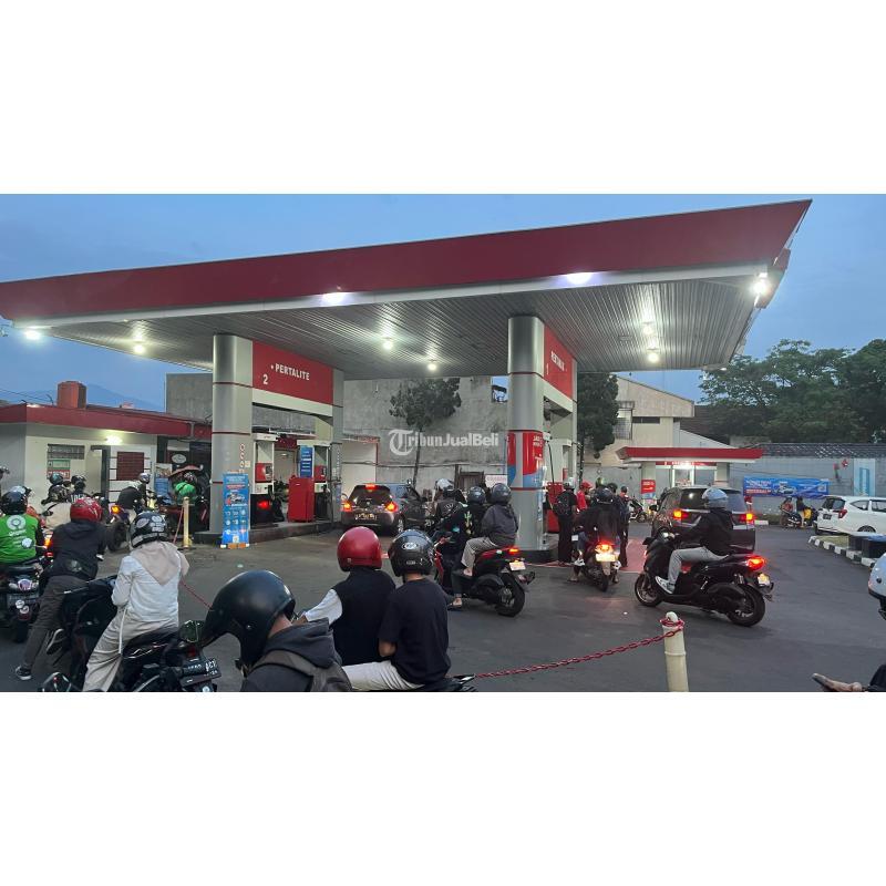 Dijual Kantor SPBU beserta Tanahnya Luas 2.216 m2 Sangat Strategis - Bandung Kota