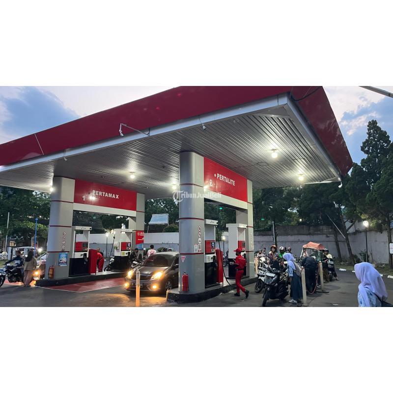 Dijual Kantor SPBU beserta Tanahnya Luas 2.216 m2 Sangat Strategis - Bandung Kota