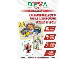 Toko Karangan Bunga, Deva Florist, Proses Cepat, Free Ongkir, Serang - Banten 