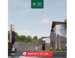 Dijual Rumah, Tipe 80, 3KT, 2KM, HGB, Palm Residence Jangkang, Hunian Nyaman, Dekat Maguwo dan UII, Cash, Sleman - Yogyakarta