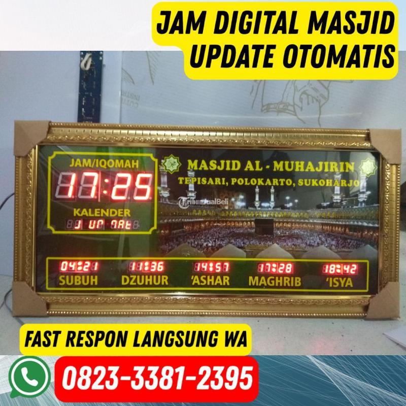 Jam Digital Masjid Modern Akurat Bisa Setting Jadwal Sholat Otomatis - Klaten