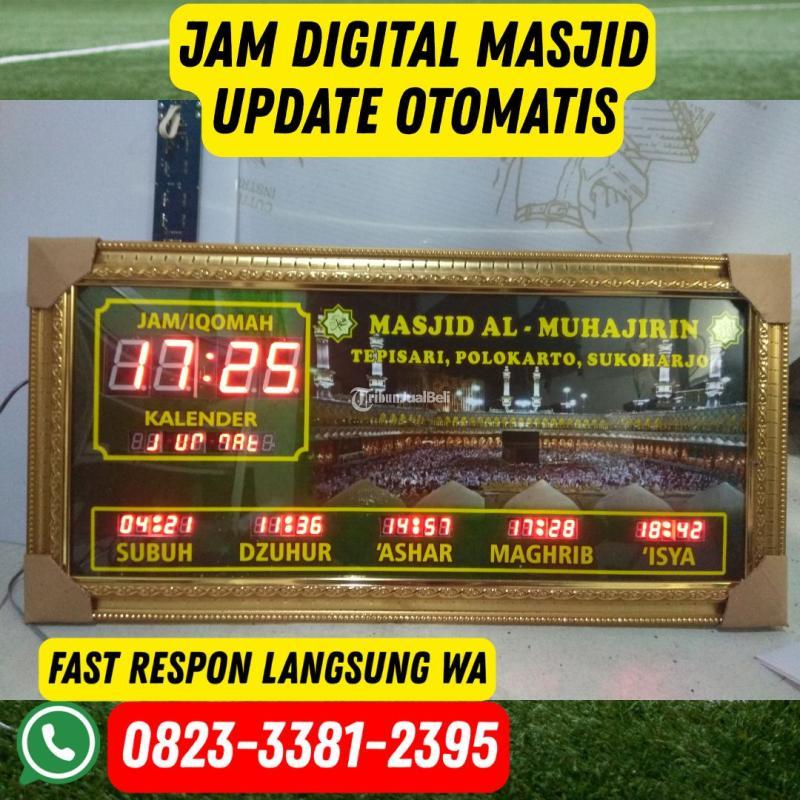 Jam Digital Masjid Modern Akurat Bisa Setting Jadwal Sholat Otomatis - Klaten