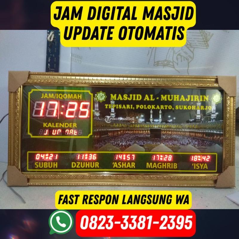 Jam Digital Masjid Modern Akurat Bisa Setting Jadwal Sholat Otomatis - Klaten