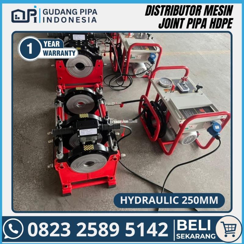 Hydraulic Mesin Las PIPA HDPE Modern Ukura 250mm - 90mm Atau 3 Inch Ke 10 Inch Automatis Series - Banda Aceh