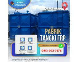 Pabrik Tangki FRP Kuat, Tahan Bocor, dan Bisa Disesuaikan Kebutuhan - Pontianak