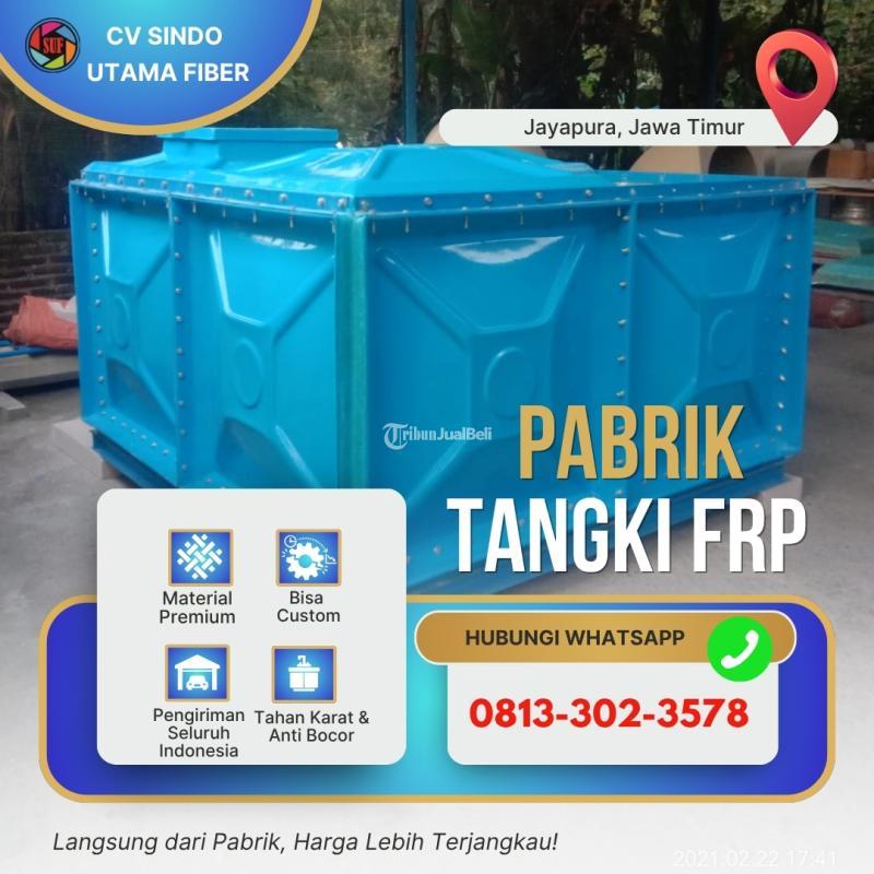 Layanan Pembuatan Tangki FRP Awet, Tahan Korosi, di Kerjakan oleh Handal - Jayapura