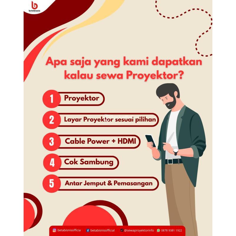 Sewa Proyektor Infokus Dengan Teknisi Siap Di Lokasi - Pekanbaru
