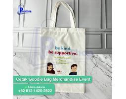 Tempat Cetak Goody Bag Ultah Murah Custom Tote Bag Kanvas Terjangkau - Jakarta Timur