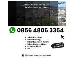 Stiker Kaca Film - Yogyakarta