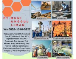 Jasa Radiography Non Destructive Testing untuk Mesin  Alat Berat - Indramayu 