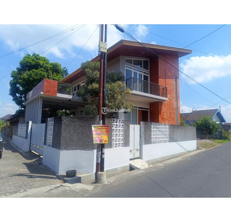 Dijual Rumah 2 Lantai, LT. 194m2, LB. 210m2, SHM, Posisi Hook di Kadirojo, Kalasan, Sleman - Yogyakarta