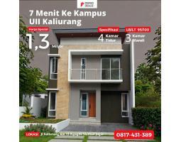 Dijual Rumah Pesan Bangun 2 Lantai 4KT 3KM Dekat UII Jakal - Sleman