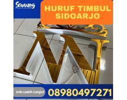 Huruf Timbul Sidoarjo - 08980497271