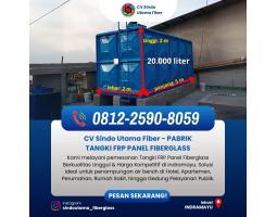 Toren Air Fiberglass Berkualitas Unggul - Indramayu