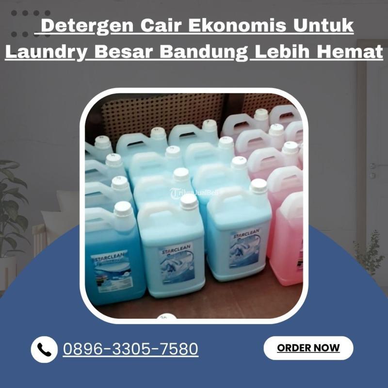 Detergen Cair Ekonomis Untuk Laundry Besar dan Lebih Hemat - Bandung