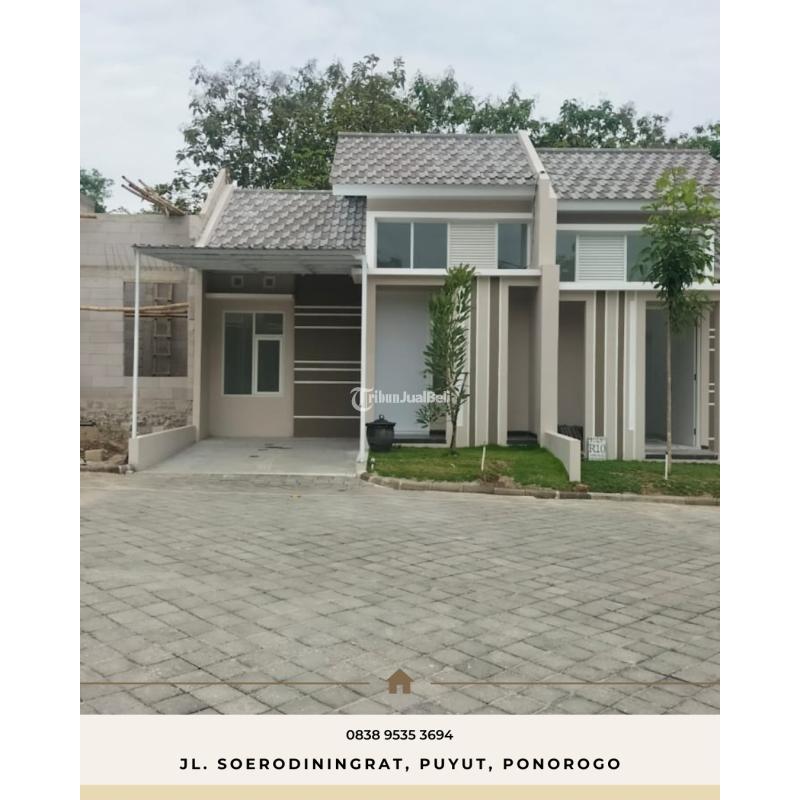 Jual Rumah 1 Lantai Tipe 48 Perumahan Syariah Strategis Harga 250 Juta - Ponorogo