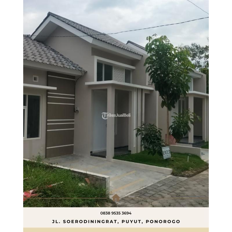 Jual Rumah 1 Lantai Tipe 48 Perumahan Syariah Strategis Harga 250 Juta - Ponorogo
