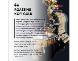 Mesin Roasting Kopi Tipe Gold 5Kg Graha Mesin - Malang