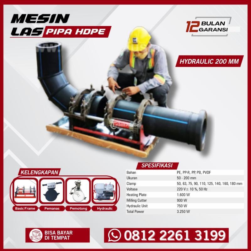 Mesin Las Pipa Hdpe 8 Inch Hydraulic - Jakarta Timur 