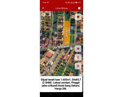 Dijual Tanah Siap Bangun Legalitas SHM Posisi Hook - Kubu Raya 