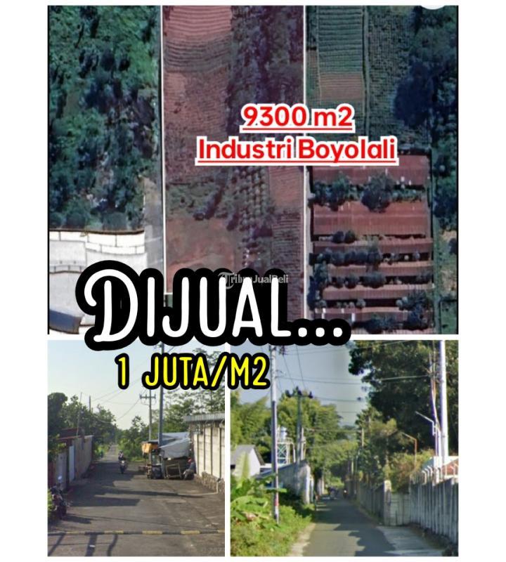 Dijual Tanah Industri, Luas 9300m2, SHM, Kawasan Industri, Fasilitas Industri Tersedia - Boyolali