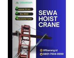 Rental Alat Angkut, Hoist Crane - Solo